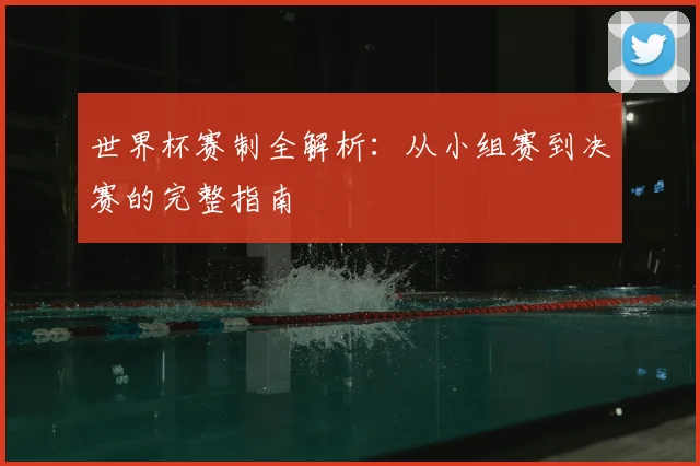 世界杯赛制全解析：从小组赛到决赛的完整指南